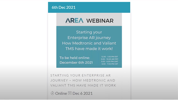 Starting your Enterprise AR journey How Medtronic and Valiant TMS have made it work!